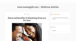 Desktop Screenshot of mamagidi.com